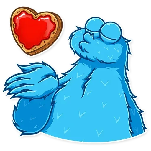 Cookie Monster - Sticker 2