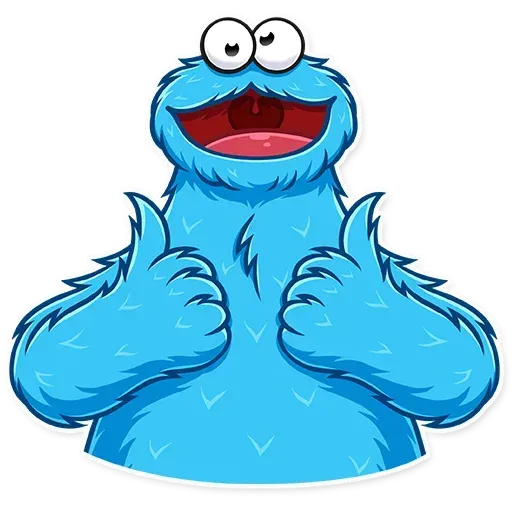 Cookie Monster - Sticker 3