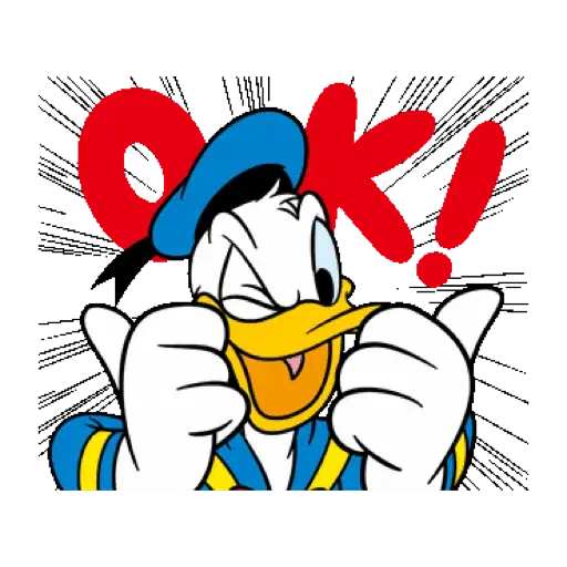 Donald Duck - Sticker 2