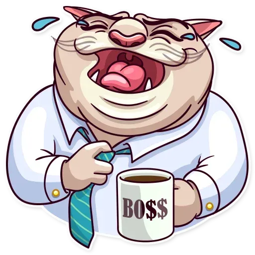 Big Boss Cat - Sticker 2