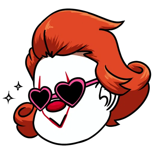 Pennywise the dancing clown- Sticker