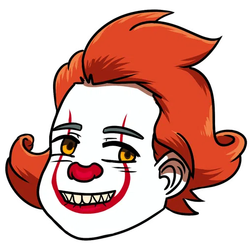 Pennywise the dancing clown - Sticker