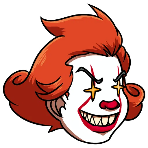 Pennywise the dancing clown - Sticker