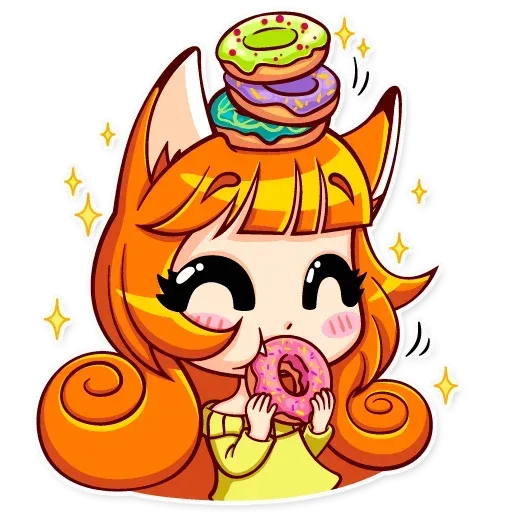 Fox Girl - Sticker 6