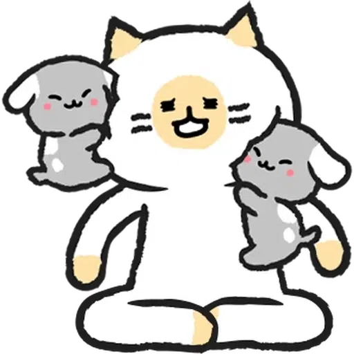 [ 알림 ] 개 키우는 고양이, 캣시터 - Sticker 7