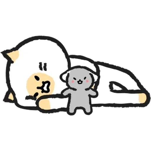 [ 알림 ] 개 키우는 고양이, 캣시터 - Sticker 5