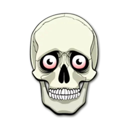Skull - Sticker 5