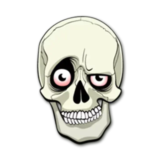 Skull - Sticker 3