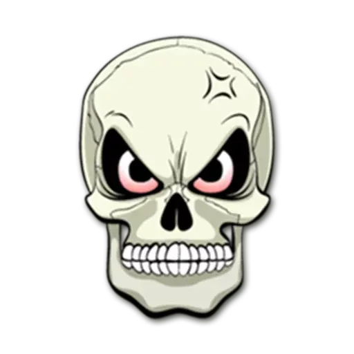 Skull - Sticker 8