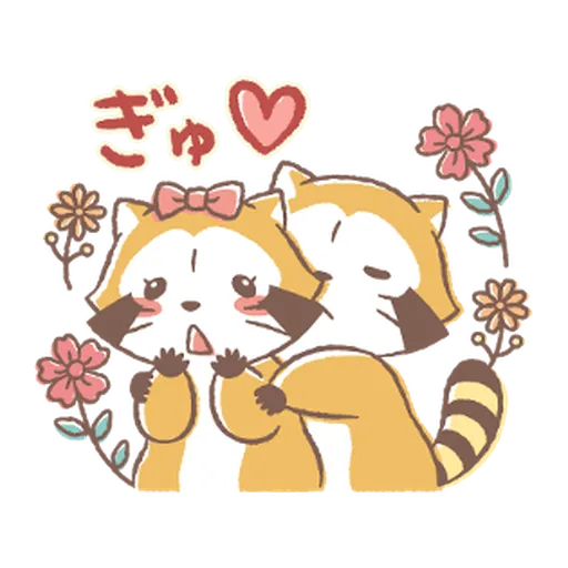 Rascal and Lily: Cordial Couple #1 - Sticker 4