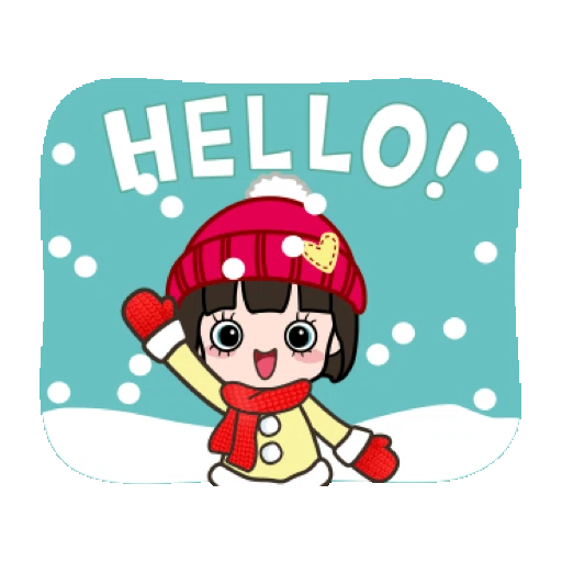 荷娜♡祝你虎年快樂♡3 (新年, CNY) GIF*- Sticker