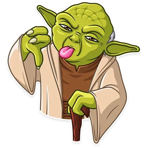 Master Yoda - Sticker