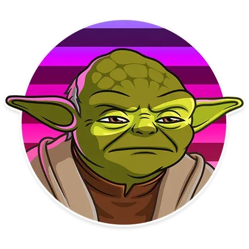 Master Yoda - Sticker 2