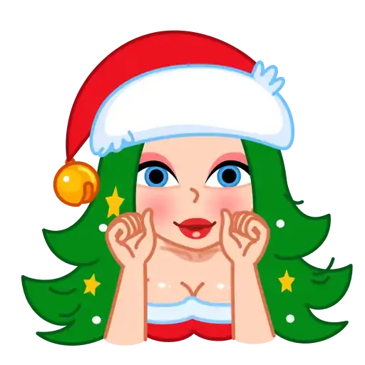 Christmas girl - Sticker 7