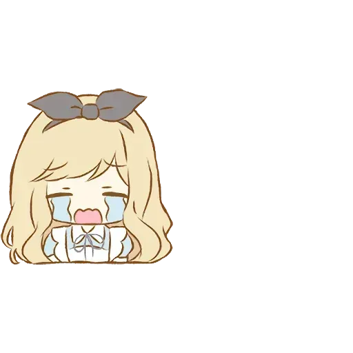Alice Emoji - Sticker 8