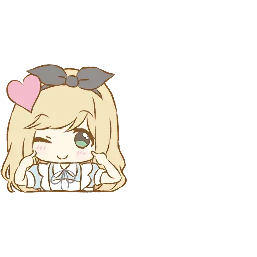 Alice Emoji - Sticker 7