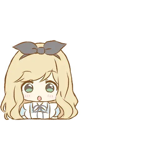 Alice Emoji- Sticker