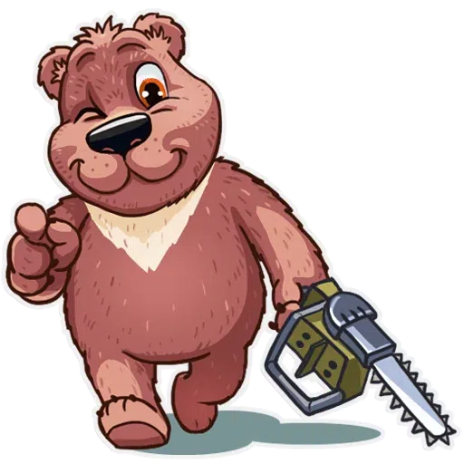Bear play - Sticker 6