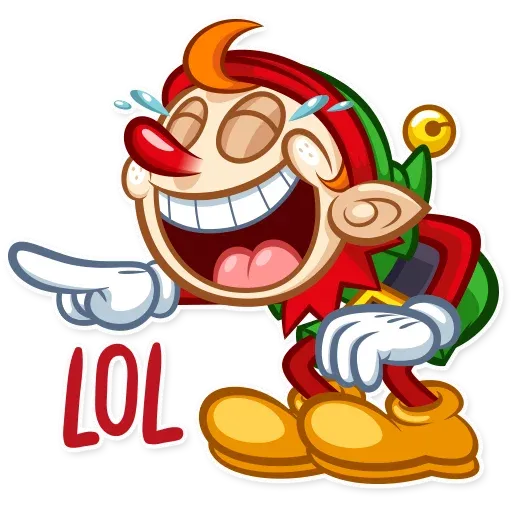 Christmas Elf- Sticker