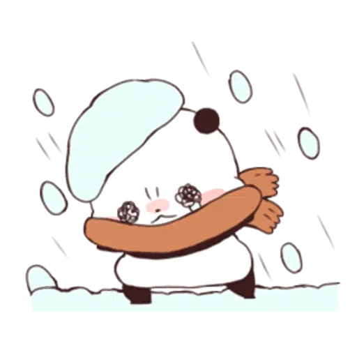 Yururinpanda_Winter - Sticker 6