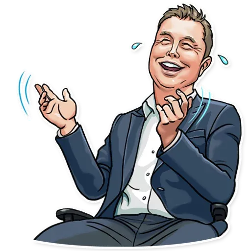 Elon Musk- Sticker