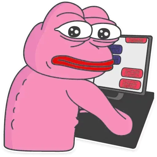 Pink Pepe 2 - Sticker 7