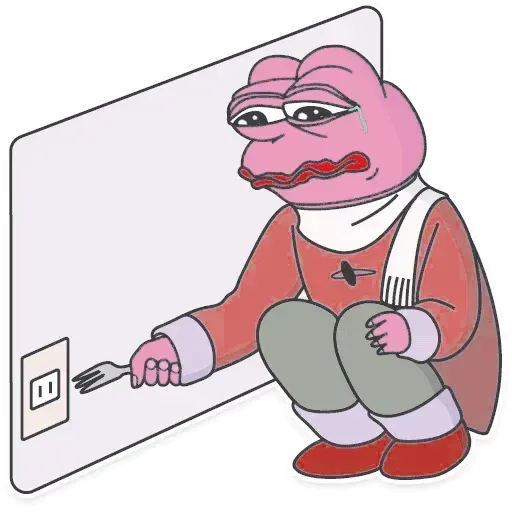 Pink Pepe 2 - Sticker 6
