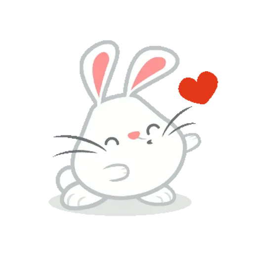 Hangouts bunny full - Sticker 7