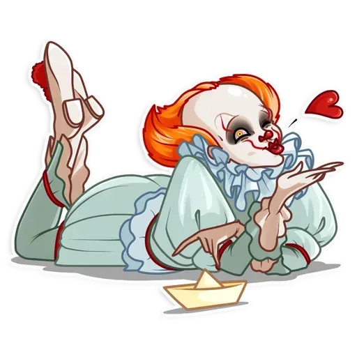 клоун ебанный - Sticker 2
